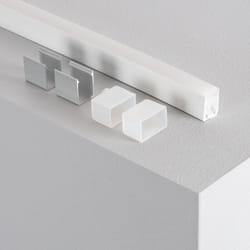 Profilé Flexible Silicone Néon sur Mesure pour Ruban led 12/24V jusqu'à 10mm 2 m
