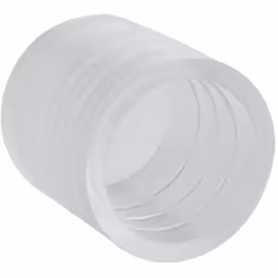 Embout en PVC pour Gaine LED Ronde 220V AC Monochrome qui vous permet de sceller et protéger l'extrémité de la Gaine LED. * P ...