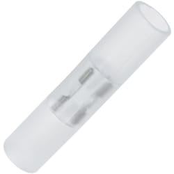 Connecteur de Jonction pour Gaine led Ronde 220V ac IP65 Coupe Tous les 100cm Transparent
