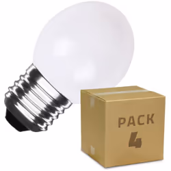 Le Pack 4 Ampoules LED E27 3W G45 Blanche vous permet de renouveler l'éclairage de la Guirlande Waterproof de notre site web ...