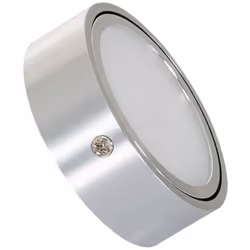 La Lampe LED Bas de Meuble 3W 12V DC Orientable avec Connecteur Rapide a un design moderne et finition argentée très élégante ...