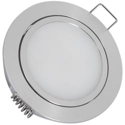 Efectoled - Downlight led 3W 12V dc Meuble avec Connecteur Rapide Coupe ø 63 mm Orientable 4000K Blanc neutre