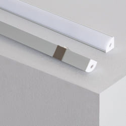 Efectoled - Profilé avec Ruban led New Aretha 300mm 4W d'Angle 2700K Blanc chaud