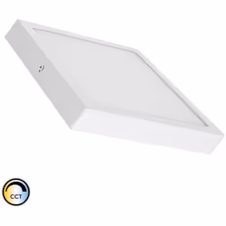 Le Plafonnier LED Carré 18W Extra-Plat CCT Sélectionnable 205x205 mm est largement utilisé dans tous types de pièces et il es ...