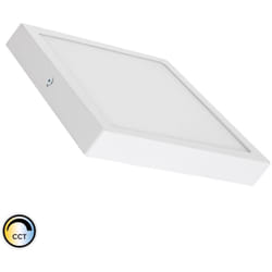 Efectoled - Plafonnier led Carré 18W Extra-Plat cct Sélectionnable 205x205 mm Sélectionnable (chaud-neutre-froid)