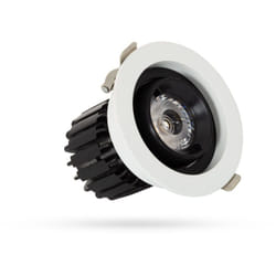 Efectoled - Spot led Downlight cob Rond Orientable 360º (UGR19) High Lumen CRI90 Expert Color No Flicker 7W Coupe ø 80mm No Flicker 2700K Blanc chaud