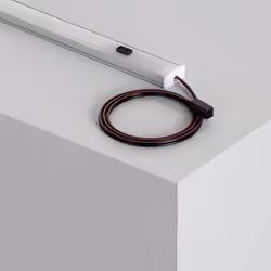 Éclairez avec style grâce au Profilé avec Ruban LED New Aretha 1000mm 12W avec Interrupteur sans Contact avec LED intégrées,  ...