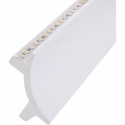 Moulure Arc Design 2m pour 2 Rubans LED de grande qualité avec profil décoratif. Cette moulure fournit un éclairage décoratif ...