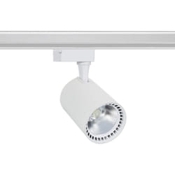 Efectoled - Spot led sur Rail Monophasé 40W Bron Blanc 3000K Blanc chaud
