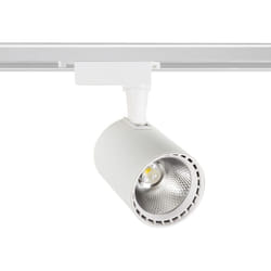 Efectoled - Spot led sur Rail Monophasé 20W Bron Blanc 4000K Blanc neutre