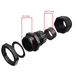 Efectoled - Presse-Étoupes Filetés IP68 Différentes Tailles M22