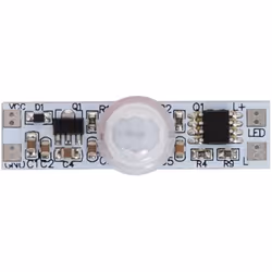 Le Détecteur de Présence PIR Mini 180º 12/24V est un capteur qui détecte les présences dans un rayon de 2 mètres . Il est par ...