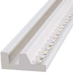 Moulure Modern 2m pour Ruban led Blanc