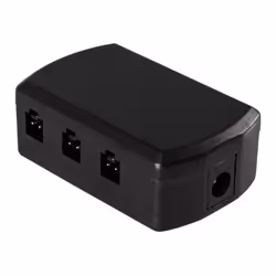 Le Distributeur de Connexion 6 Sorties Entrée Jack 12/24V est un bloc de distribution compact. Il dispose 6 sorties de connex ...