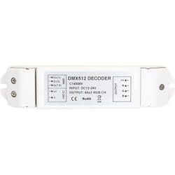 Contrôleur DMX512 Decoder 3 Canaux rgb
