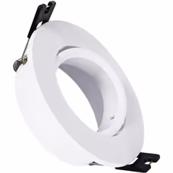 La Collerette Downlight Ronde Orientable pour Ampoule LED GU10/GU5.3 est spécialement conçu pour accueillir des ampoules GU10 ...