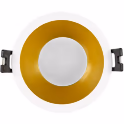 La Collerette Downlight Conique Reflect pour Ampoule LED GU10/GU5.3 Coupe Ø75mm encastrable est spécialement conçue pour loge ...