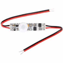 Ce Mini Détecteur de Mouvement PIR 120º pour Ruban LED est la solution idéale pour contrôler les rubans LED monochromes de 12 ...