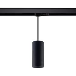 Efectoled - Suspension Quartz à Douille GU10 pour Rail Triphasé Noir