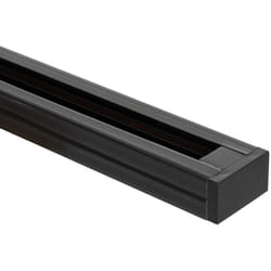 Rail Monophasé PC 2 Mètres pour Spots LED Noir