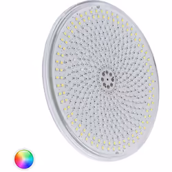 L' Ampoule LED Piscine Slim Submersible PAR56 RGBW 12V DC 35W IP68 est une option très intéressante pour le remplacement d'am ...