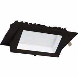 Le Spot Downlight LED Rectangulaire Orientable 60W Noir SAMSUNG 130 lm/W LIFUD avec cadre noir, se distingue par ses superbes ...