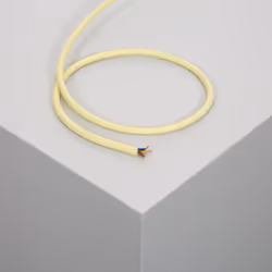 Le Câble Électrique Textile est une gaine électrique avec une section de 1,5mm² composé de trois câbles multifilaires en cuiv ...