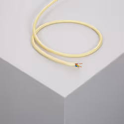 Le Câble Électrique Textile est une gaine électrique avec une section de 1,5mm² composé de trois câbles multifilaires en cuiv ...