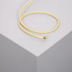 Le Câble Électrique Textile est une gaine électrique avec une section de 1,5mm² composé de trois câbles multifilaires en cuiv ...