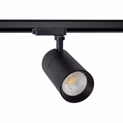 Le Spot LED New Mallet Dimmable 30W Noir No Flicker (UGR 15) pour Rail Monophasé est la solution parfaite pour mettre en vale ...