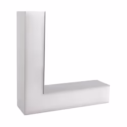 La Barre Linéaire LED New Turner "L" 8W (UGR19) est idéale pour brancher deux Barres Linéaires LED New Turner 40W avec un ang ...