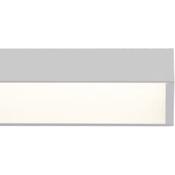 Efectoled - Barre Linéaire led 120cm 40W Turner 4000K Argent Blanc neutre