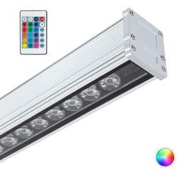 Linéaire Wallwasher led rgb 36W IP65 100cm rgb