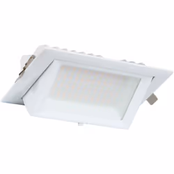 Le Spot Downlight LED Rectangulaire Orientable 48W SAMSUNG 130 lm/W LIFUD combine parfaitement design, puissance et économie  ...