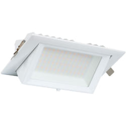 Efectoled - Spot Downlight led 48W Rectangulaire Orientable 130 lm/W lifud Coupe 210x125 mm 5000K Blanc froid