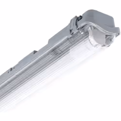 La Réglette Étanche Slim IP65 pour un Tube LED 60cm Connexion Latérale, vous permet d'installer un tube T8 et de les protéger ...