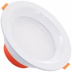 Le Downlight LED Lux 6W IP44 No Flicker Coupe Ø 90mm a un design moderne et compact et grâce à son driver intégré, il permet  ...