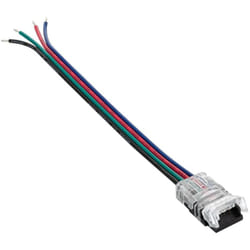 Efectoled - Connecteur hippo Câblé pour Ruban led IP20 rgb