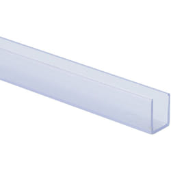 Profilé Polycarbonate pour Ruban Néon led 24/48V dc 6x12 mm NFLEX6 Transparent
