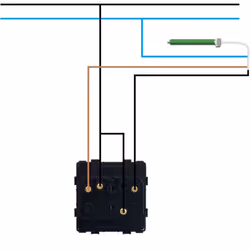 Le Bouton-Poussoir pour Volets Roulants Automatiques avec Flèches Modern est le système fondamental pour meilleur confort dan ...
