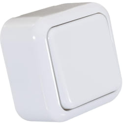 Va-et-Vient en Saillie Simple Blanc