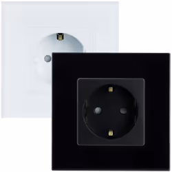La prise européenne Type F "Schuko" avec Plaque PC est la solution idéale pour changer les interrupteurs de votre maison avec ...