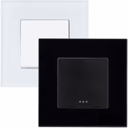 Ce Bouton Poussoir Simple avec Cadre PC Modern est la solution idéale pour le changement de bouton poussoir de la maison en d ...