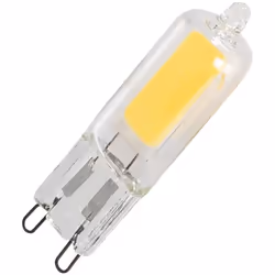 L'Ampoule LED G9 2W 220 lm COB, vous permet de remplacer les ampoules halogènes type bi-pin avec les économies d'énergie qui  ...