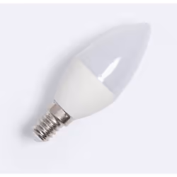 L'Ampoule LED E14 5W 400 lm C37 12/24V est le modèle idéal pour retirer les anciennes ampoules type flamme qui sont souvent u ...