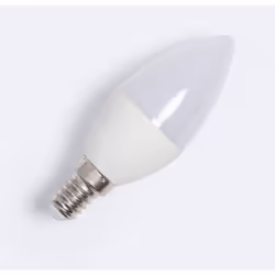 L'Ampoule LED E14 5W 400 lm C37 12/24V est le modèle idéal pour retirer les anciennes ampoules type flamme qui sont souvent u ...