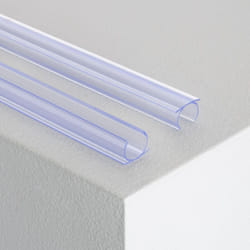 Efectoled - Profilé en pvc 1m pour Néon led Flexible 360º Rond 120LED/m Monochrome Transparent