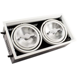 Efectoled - Spot Downlight led 30W Dimmable Kardan AR111 Coupe 325x165 mm No Flicker 5500K Blanc froid