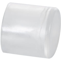 Embout pour Néon led Flexible 360 Rond Monochrome Transparent