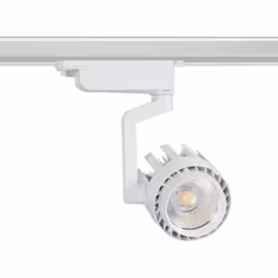 Le Spot LED Dora 30W Blanc pour Rail Monophasé fournit un éclairage polyvalent dans des espaces en constante évolution, où vo ...